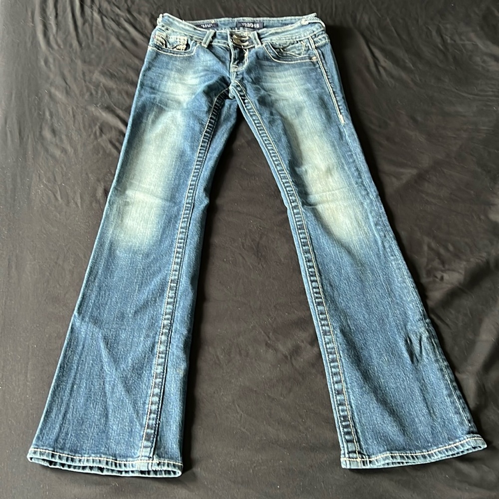 Vigoss dark wash bootcut jeans the Dallas w26 L33